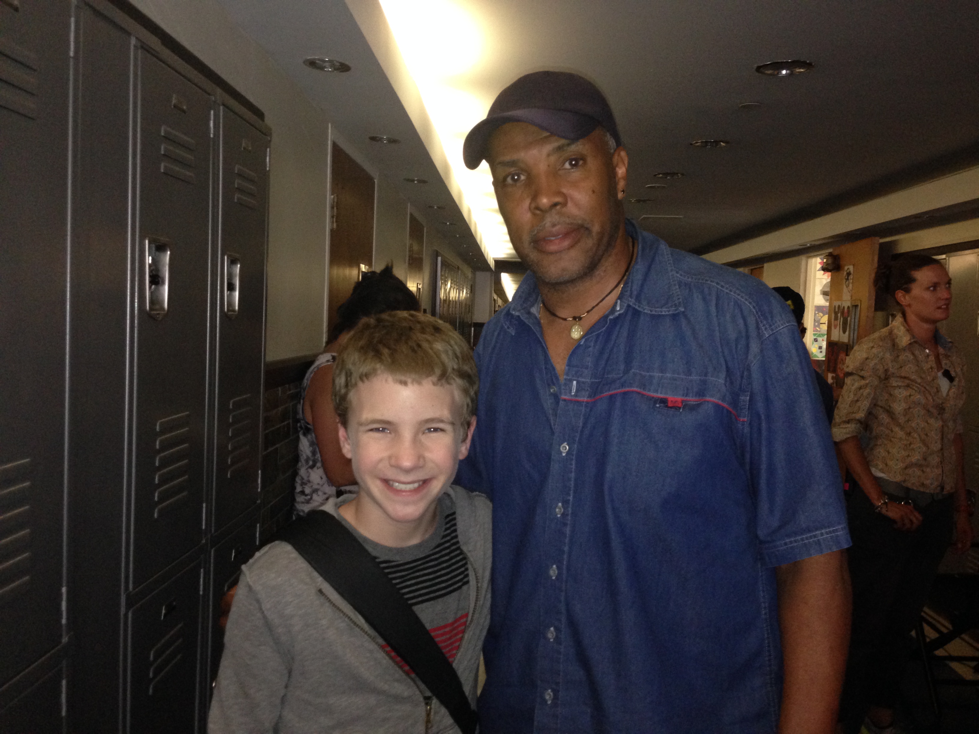 Justin Ellings and Eriq La Salle