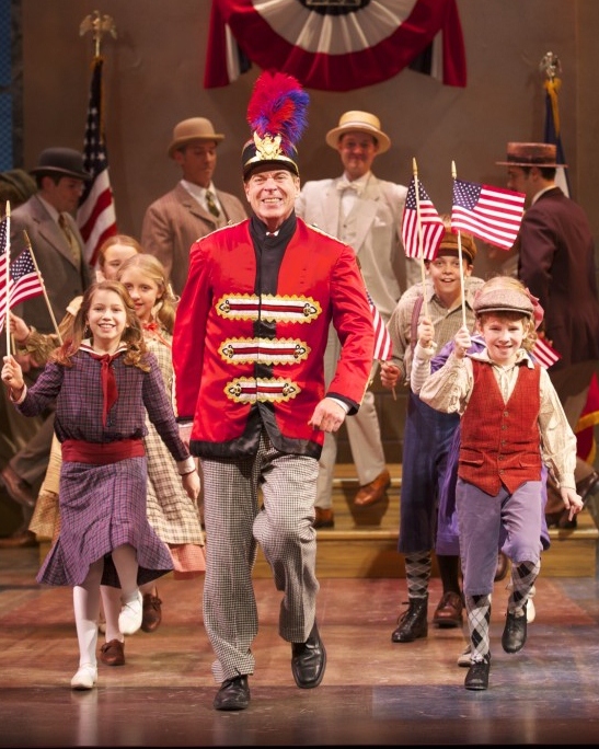 Justin Ellings in the Music Man, Skylight Music Theatre.