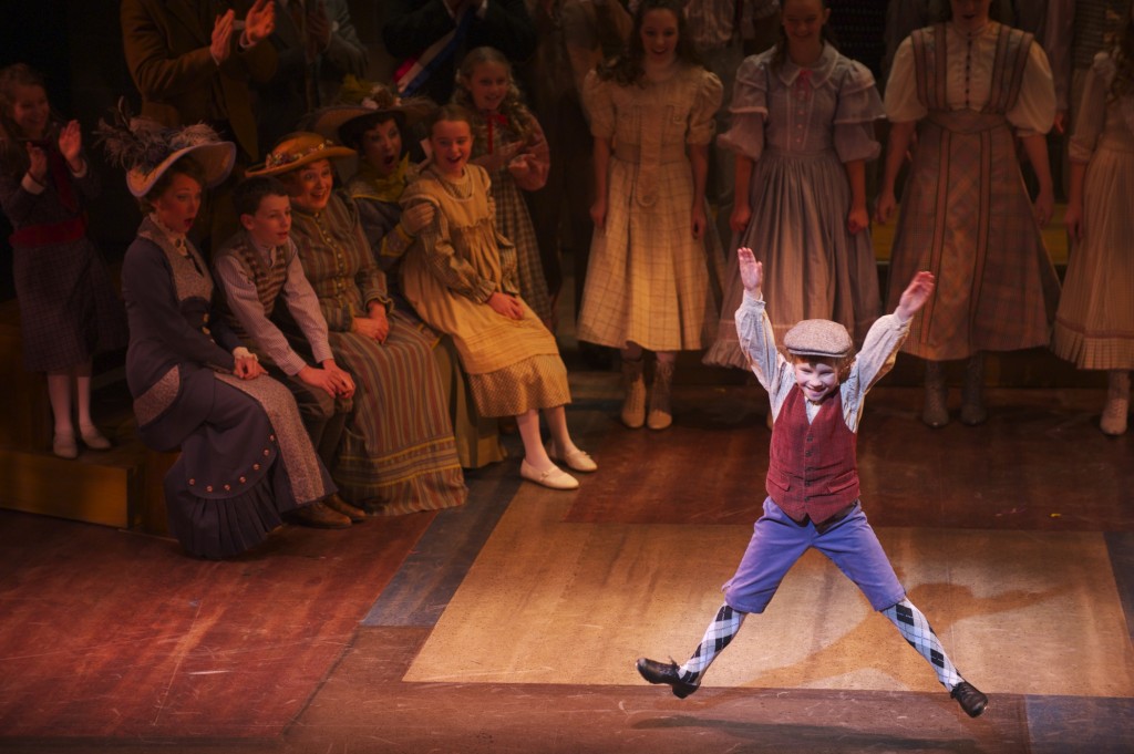 Justin Ellings in The Music Man at the Skylight Music Theatre