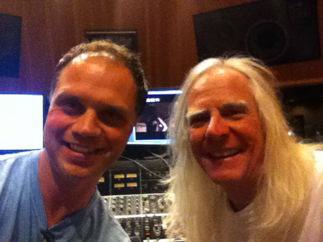 Peter & Kris at Blue Wave Studios
