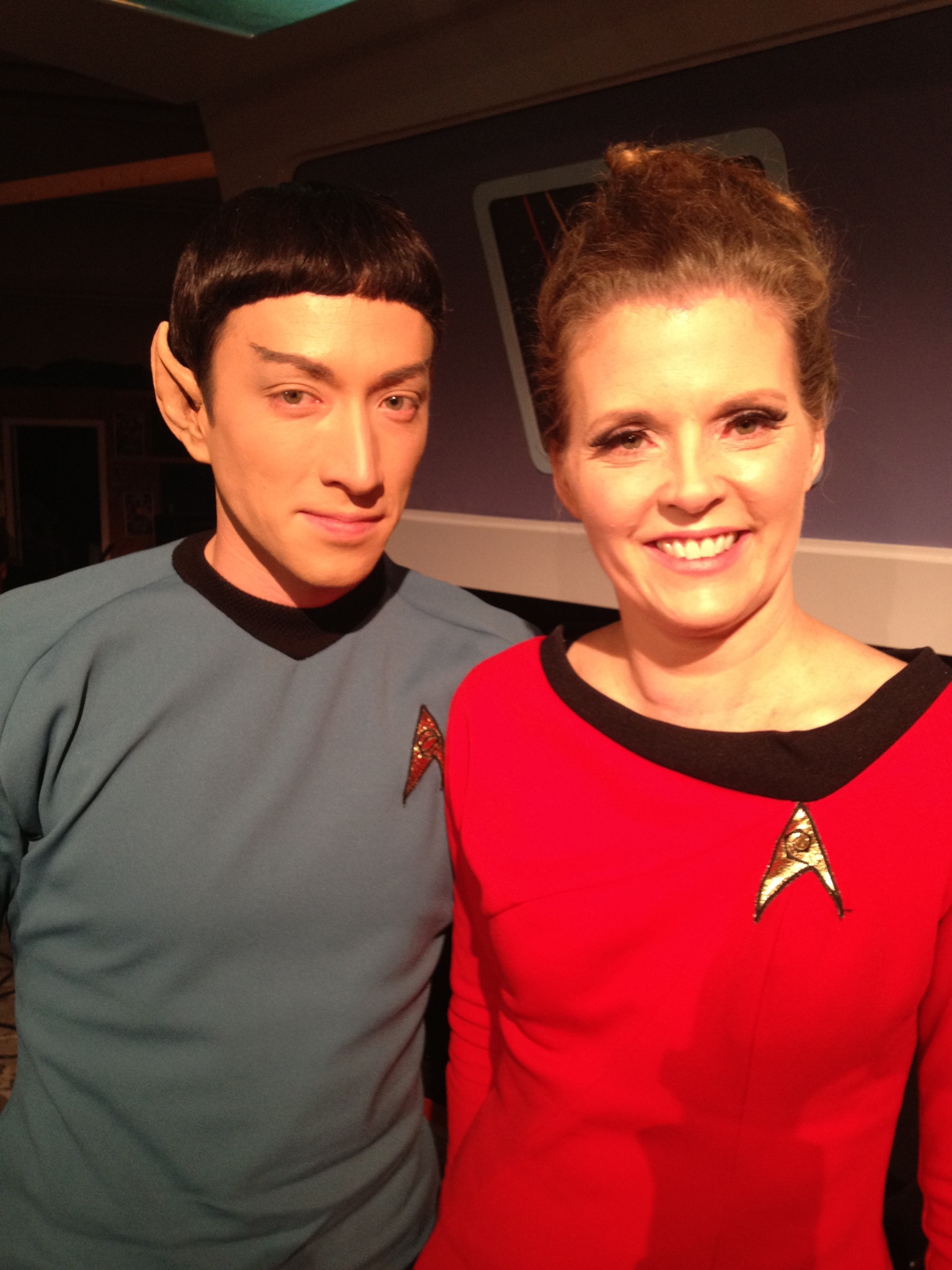 with Todd Haberkorn as Spock