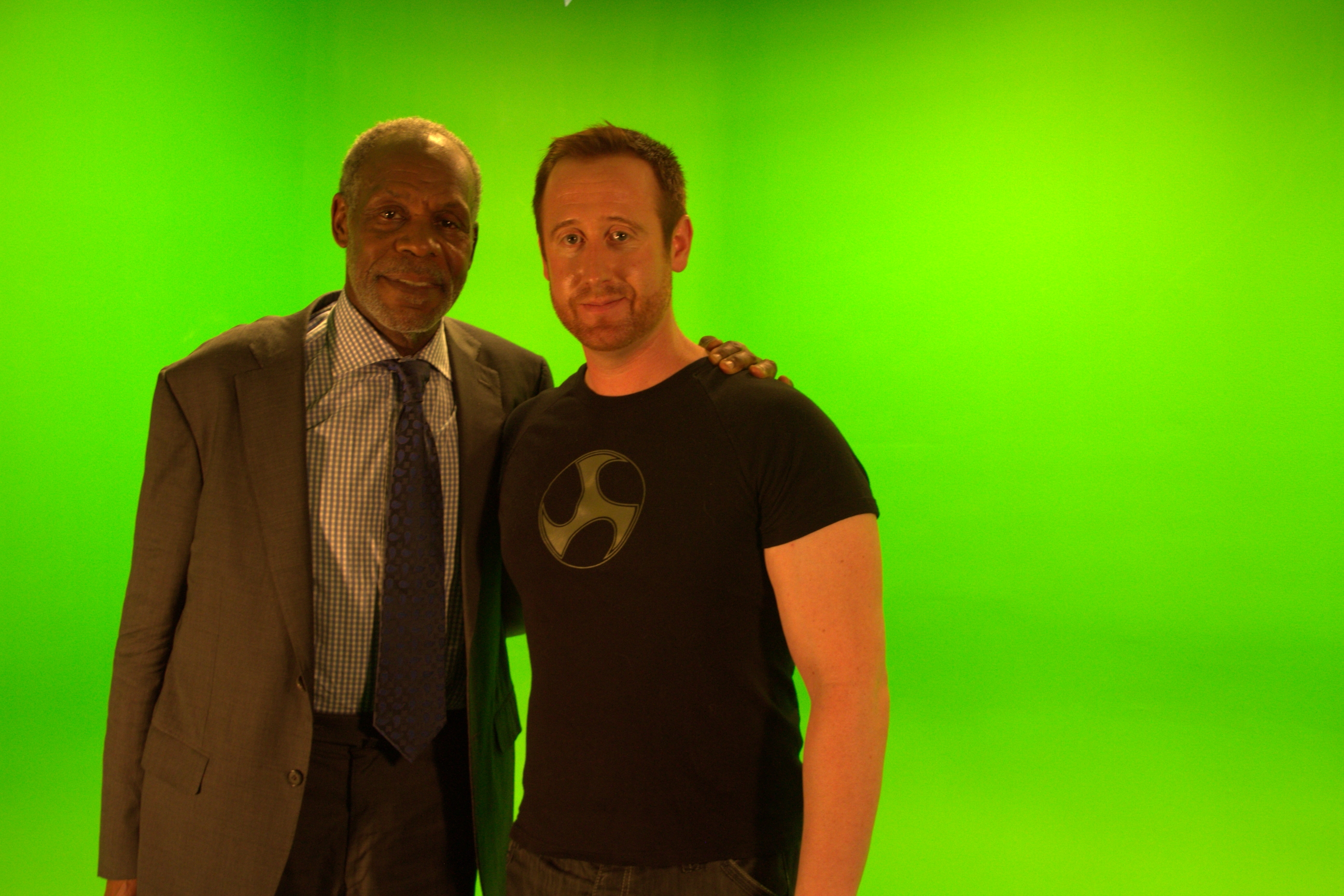 Danny Glover & Producer/ Director Rob Baard - THE NINJA IMMOVABLE HEART 2014