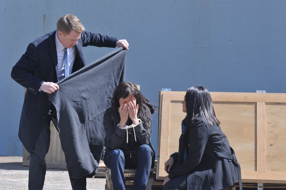 Still of Parminder Nagra, Diego Klattenhoff and Meera Malik in The Blacklist (2013)