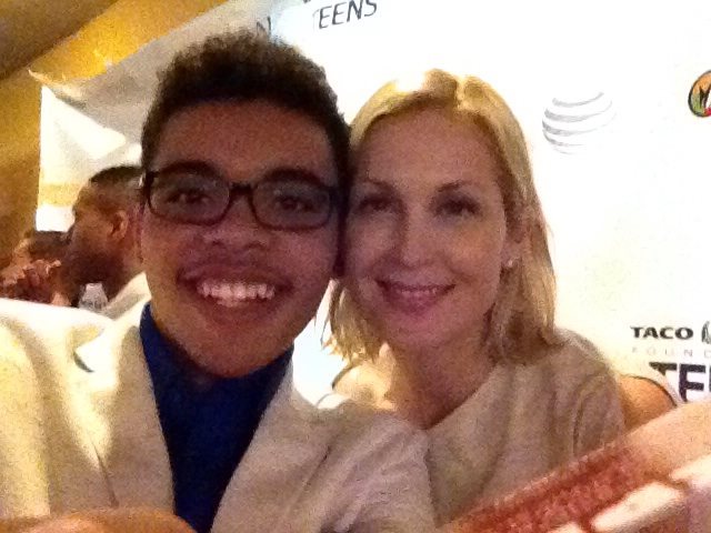 Selfie with co-star Kelly Rutherford at the New York premiere of The Stream at Regal Stadium 14 Union Square.