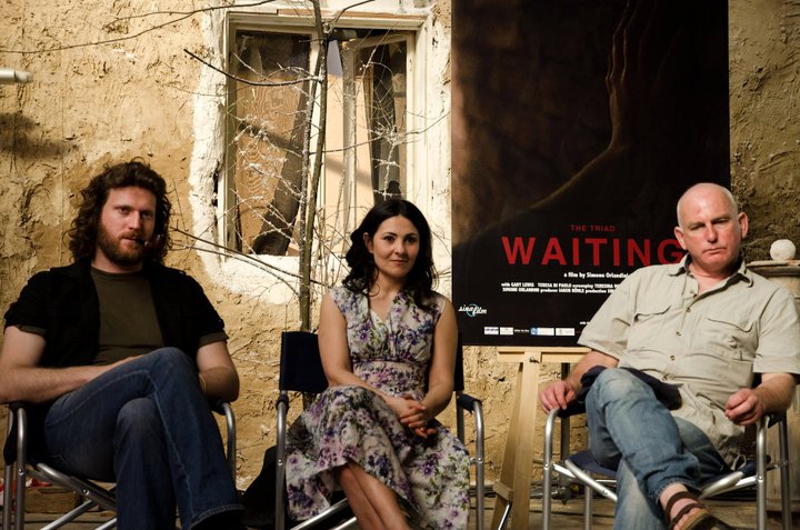 Director Simone Orlandini, Teresa Di Paolo, Gary Lewis