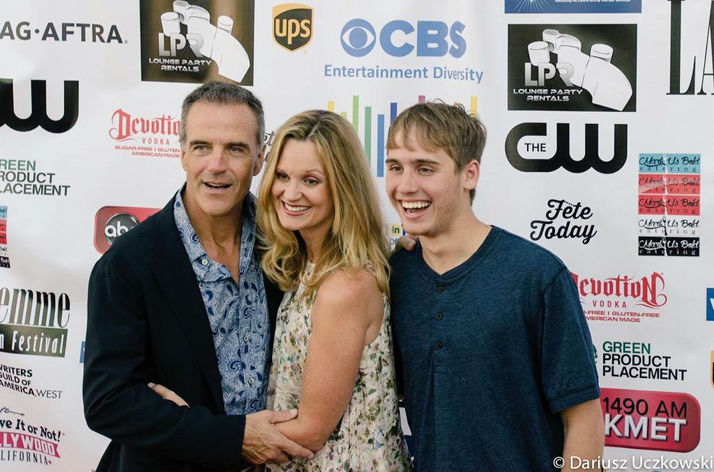 Los Angeles premiere of No Letting Go with Richard Burgi and Jan Uczkowski.