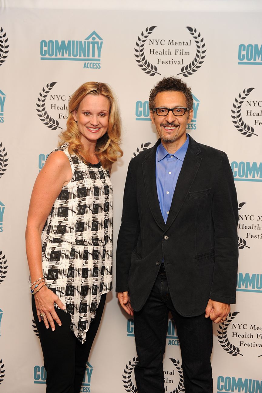 Cheryl and John Tuturro at the premiere of No Letting Go.