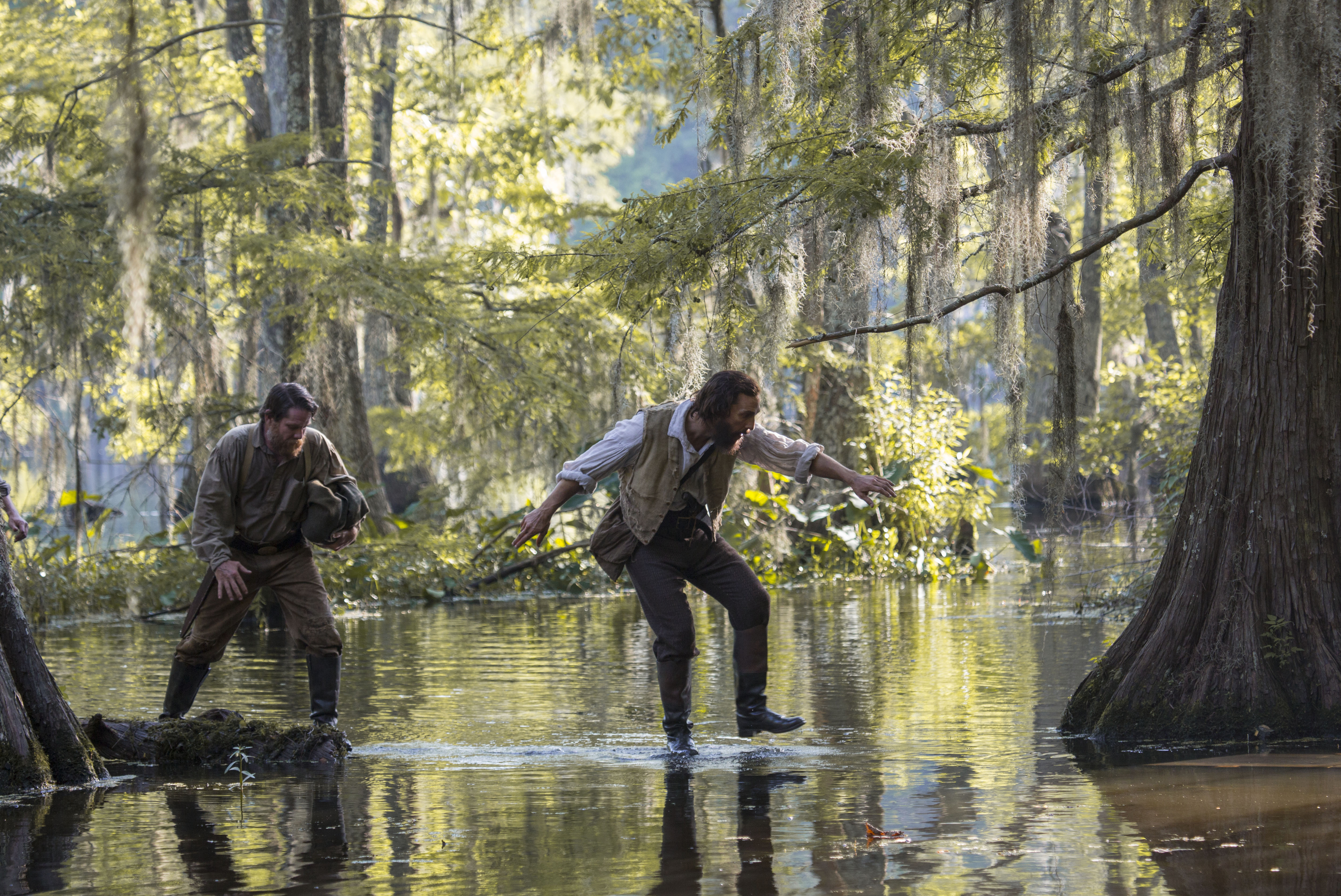 Still of Matthew McConaughey and Christopher Berry in Free State of Jones (2016)