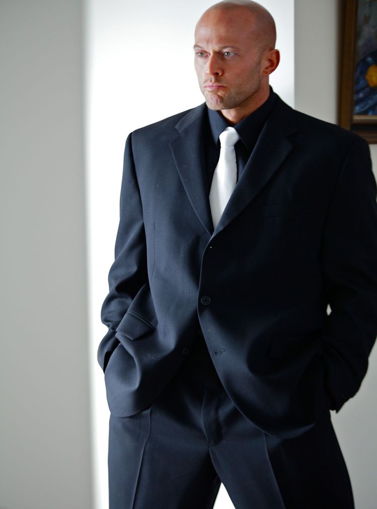 Male Model John Quinlan in Calvin Klein