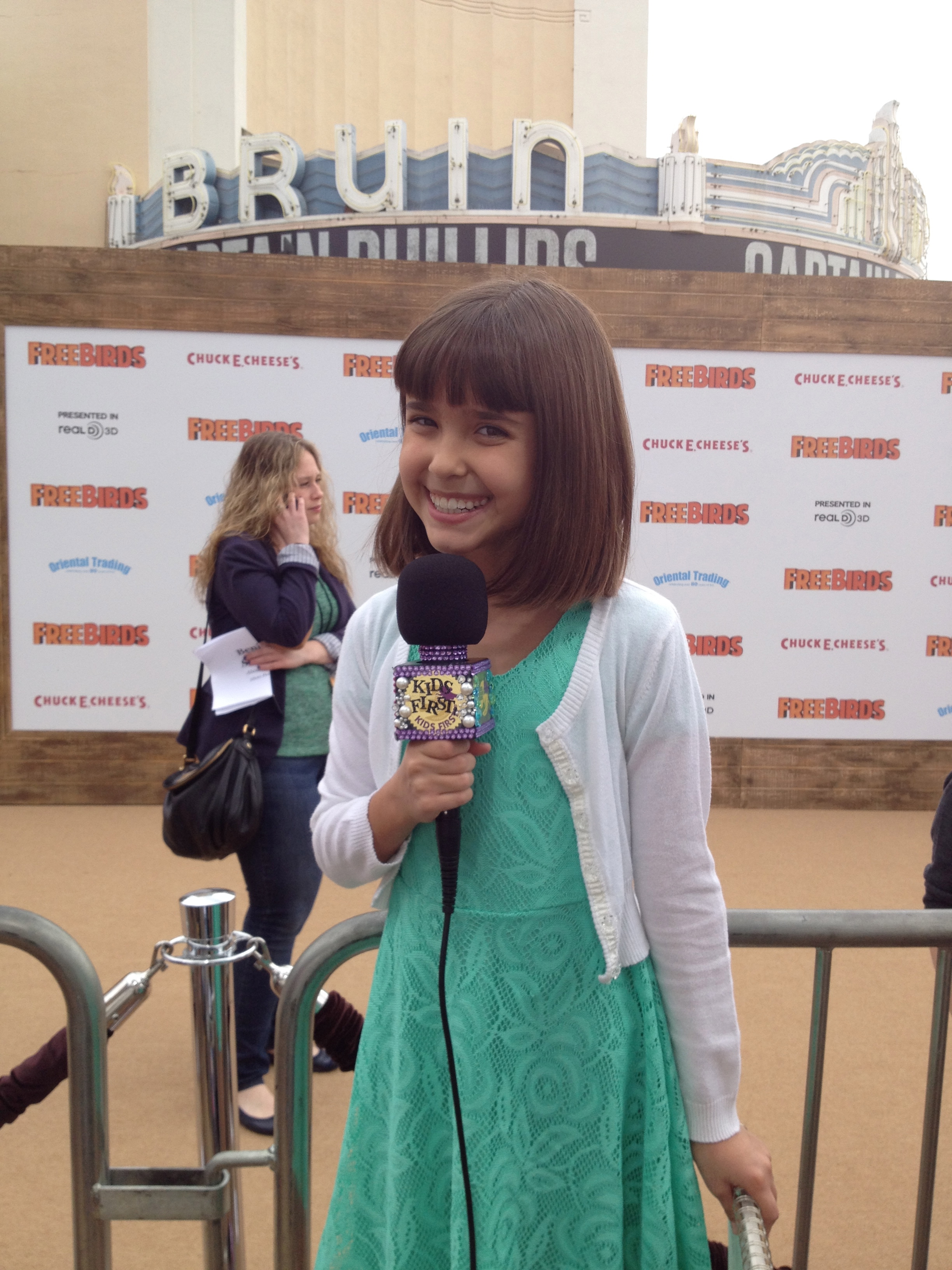 Molly Jackson at the premiere of Free Birds.