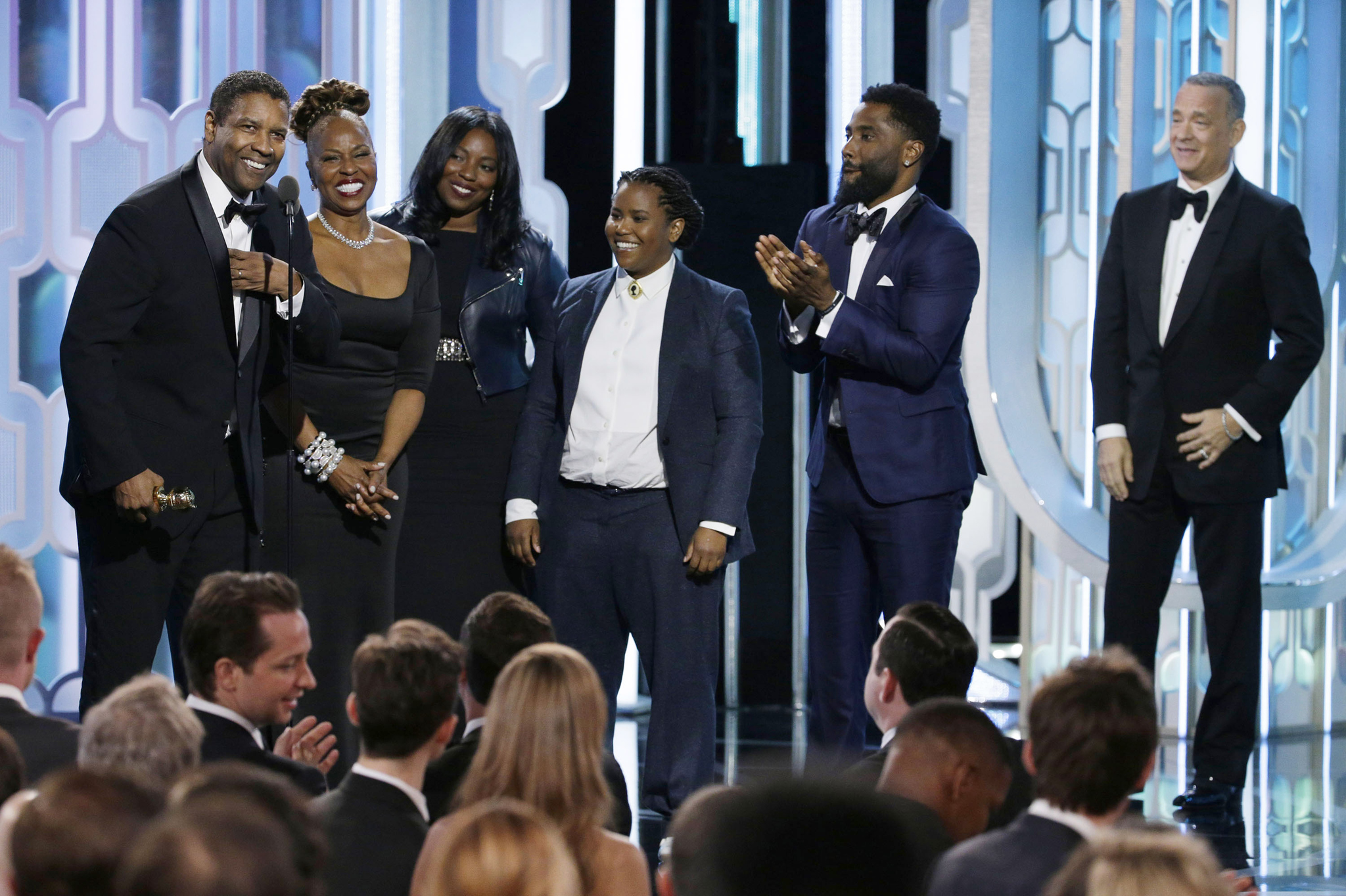 Denzel Washington at event of 73rd Golden Globe Awards (2016)