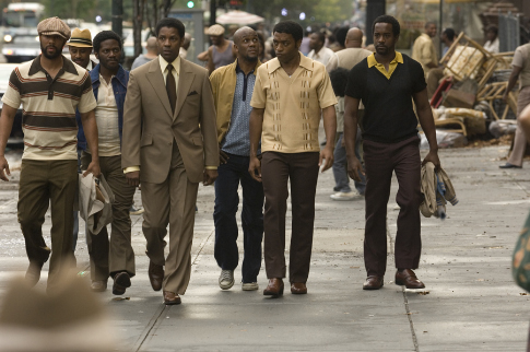 Still of Denzel Washington, Chiwetel Ejiofor and Common in American Gangster (2007)