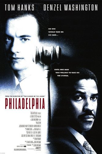 Tom Hanks and Denzel Washington in Philadelphia (1993)