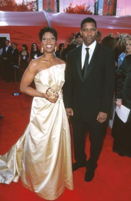 Denzel Washington and Pauletta Washington