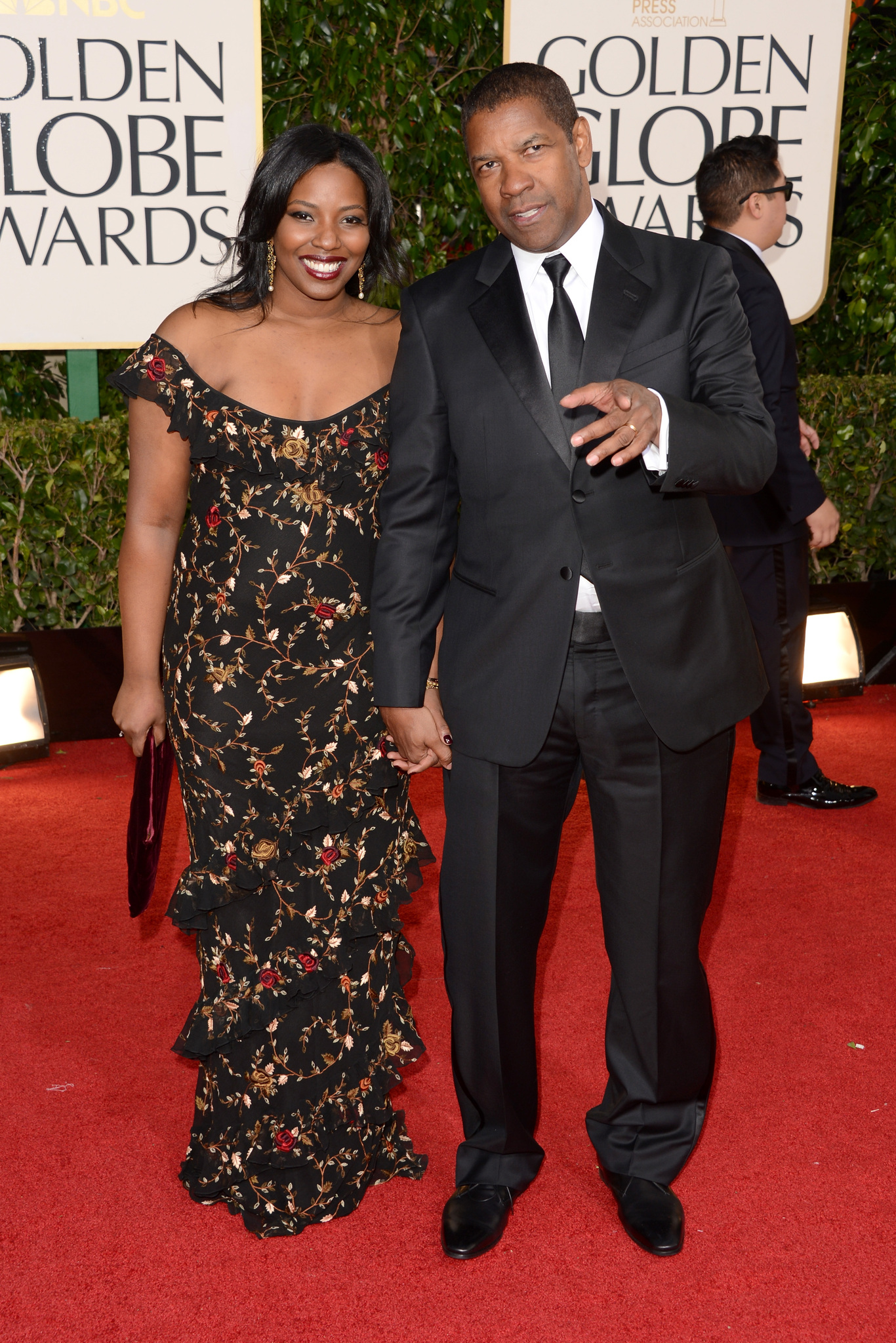 Denzel Washington and Pauletta Washington