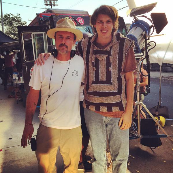 Matty Cardarople and David Arquette.