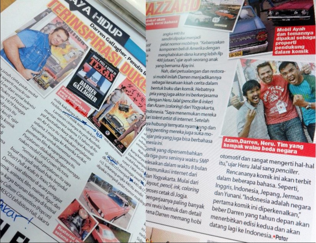 OTOMOTIF MAGAZINE EDITION 23 - released 08OCT14 Interview for Book, Automotive & Car releases.