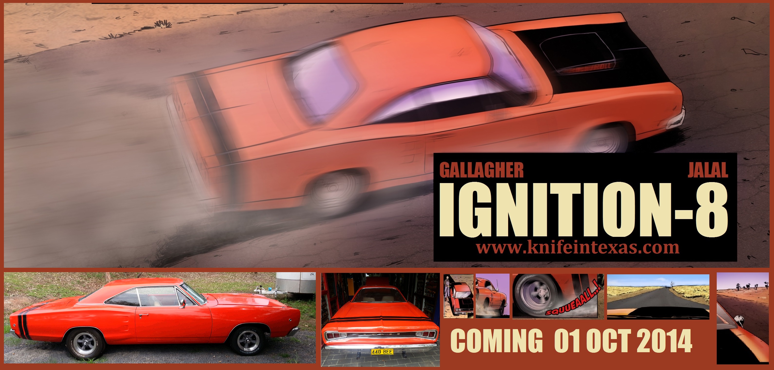 The comic, the car - all coming together. The launch is going to be huge.