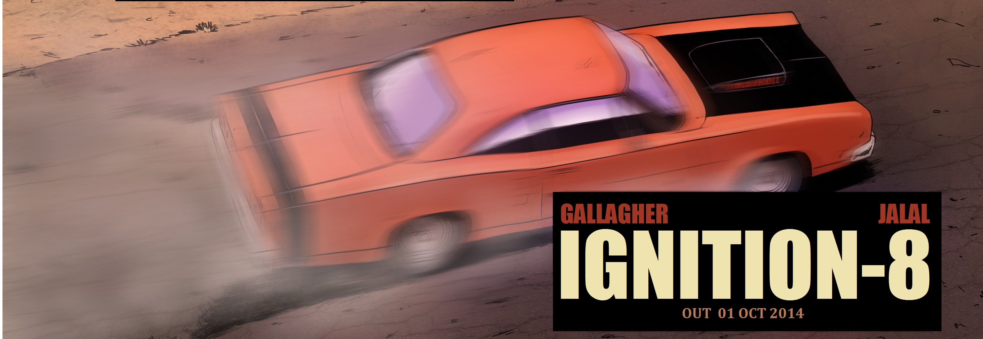 The official date has been set. 01OCT14 - The hard hitting Road Graphic Novel 