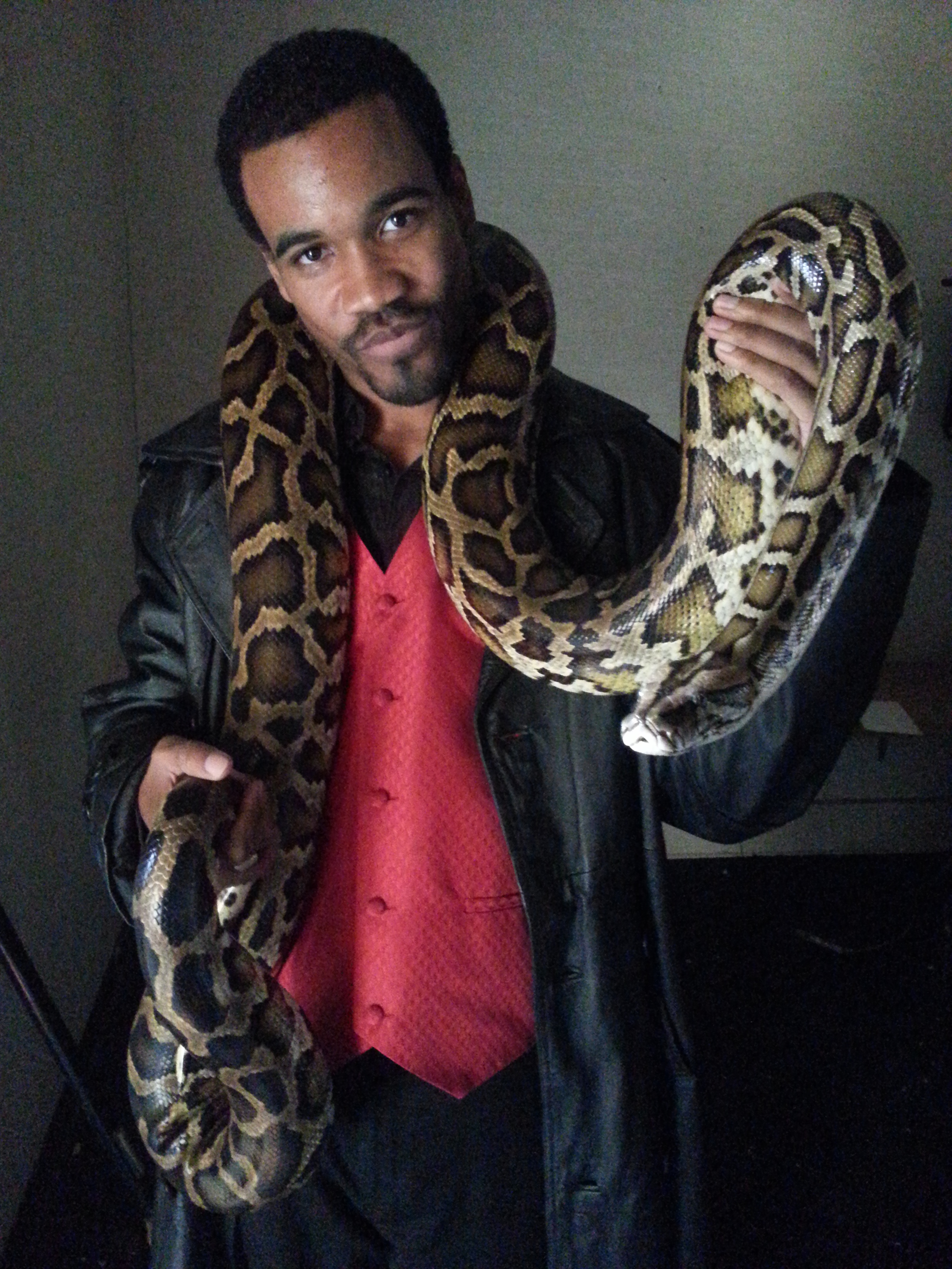 I work with snakes