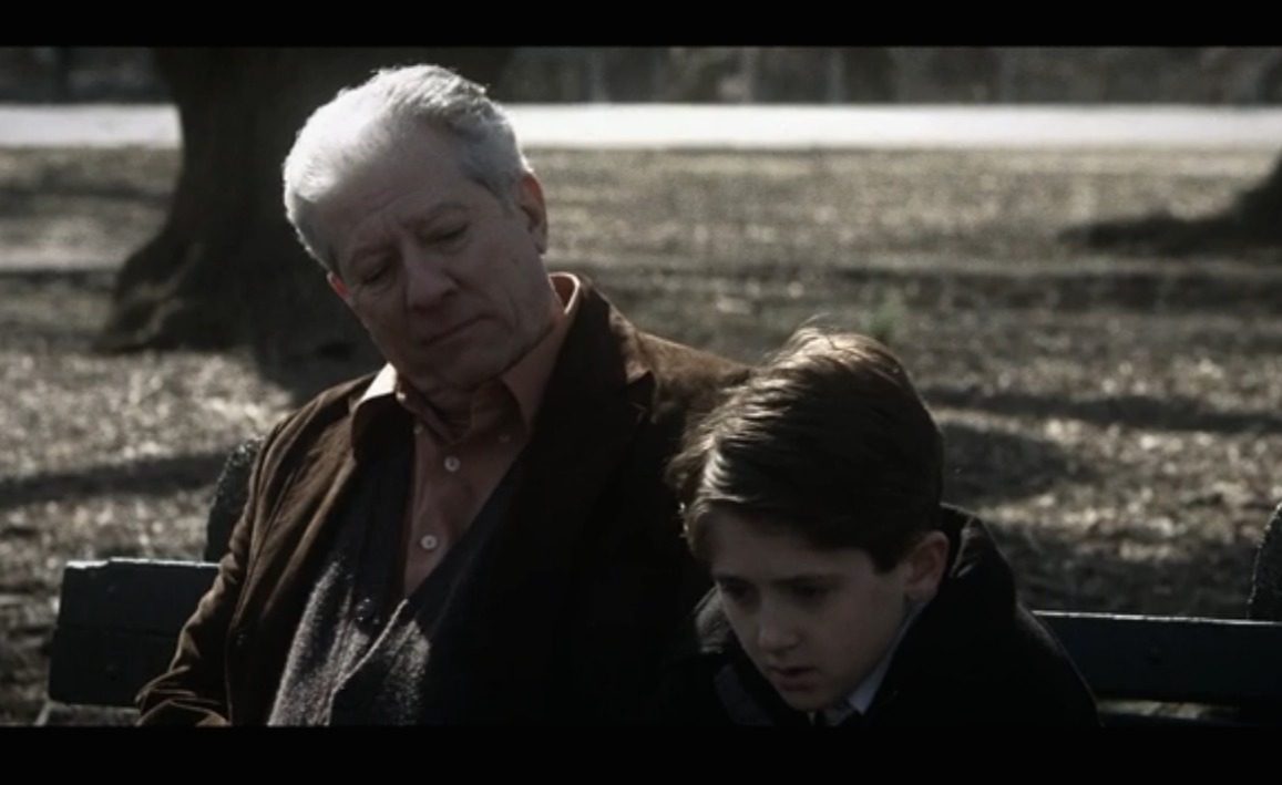 Still of Peter Riegert and Sawyer Barth in The Walk