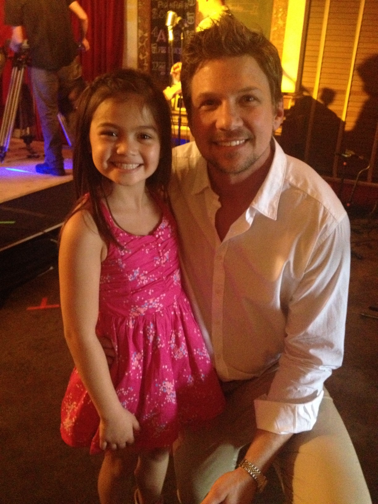 Me and Marc Blucas on the set of episode 1 of 