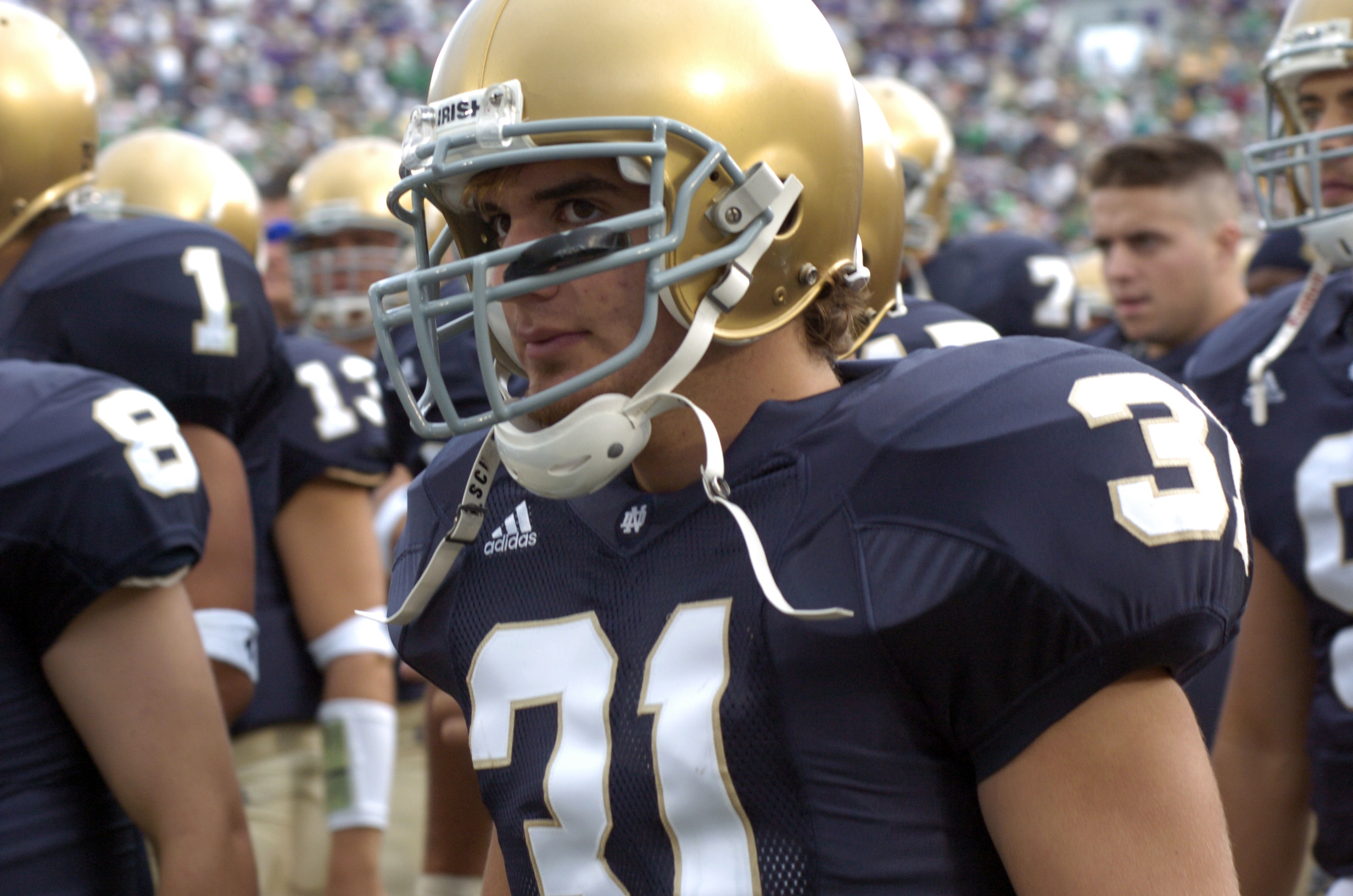 AJ Cedeño #31 Wide Receiver University of Notre Dame