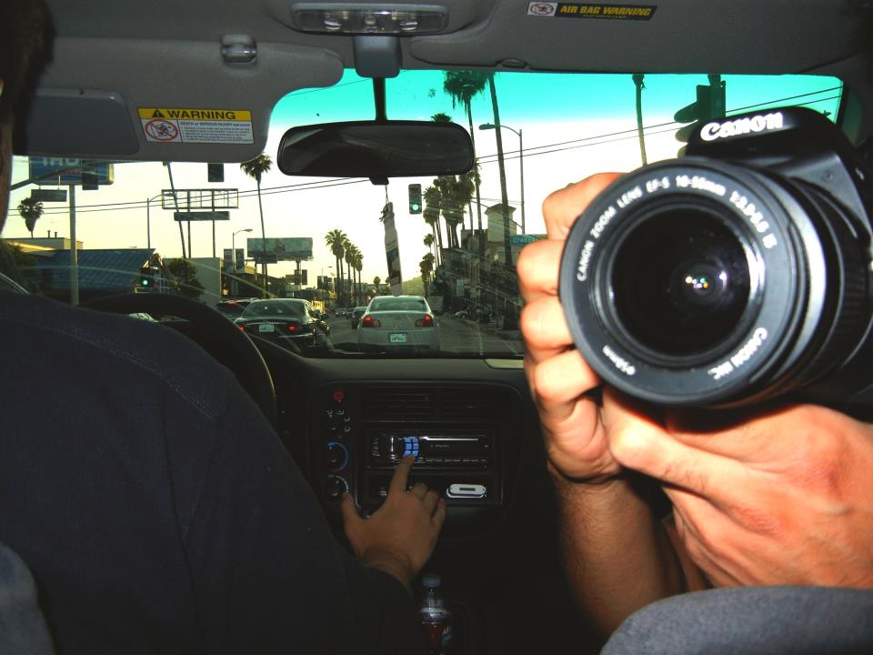 Sandeep Sharma directing his first music video - Westside on Sunset Boulevard http://youtu.be/hoih7YXBqpE