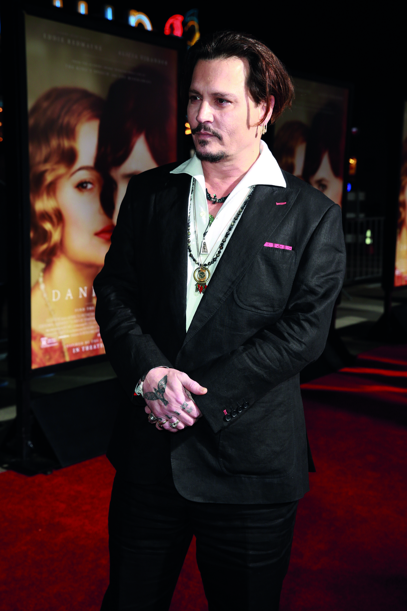 Johnny Depp at event of Danu mergina (2015)