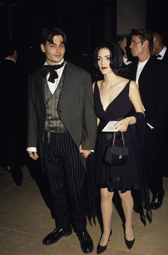 Johnny Depp and Winona Ryder at 