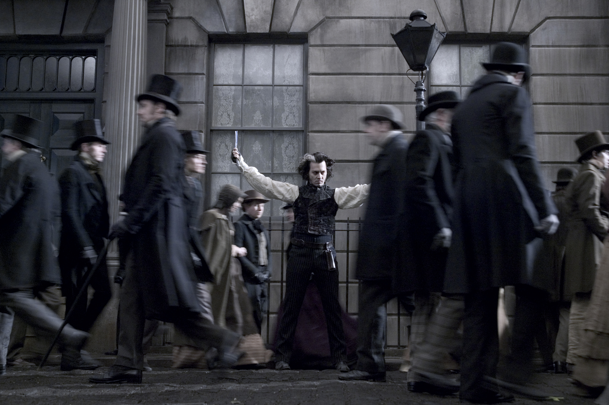 Still of Johnny Depp in Sweeney Todd: The Demon Barber of Fleet Street (2007)