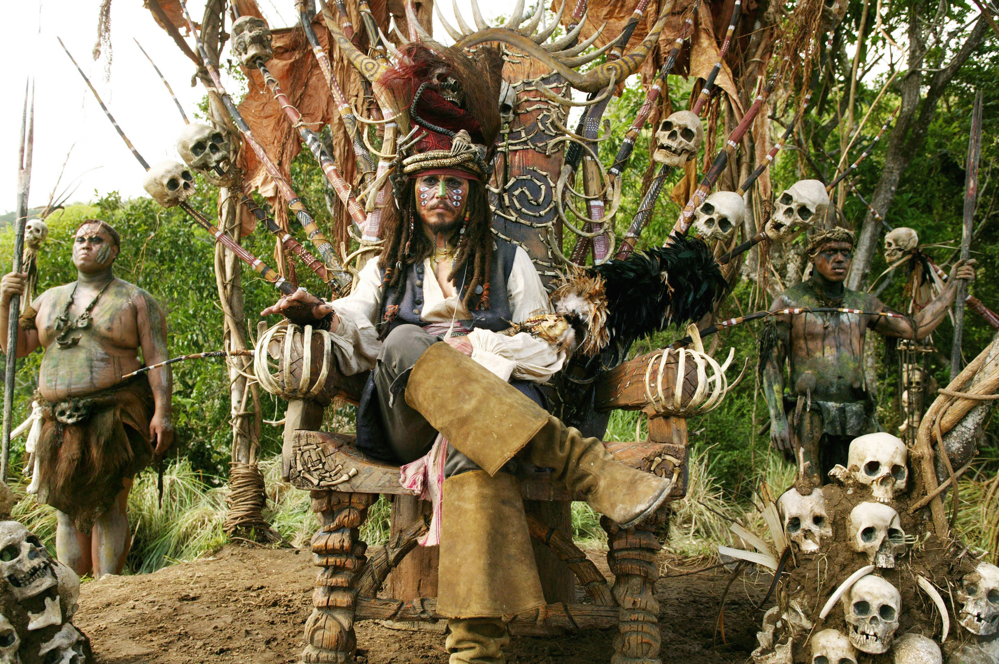 Still of Johnny Depp in Karibu piratai: numirelio skrynia (2006)