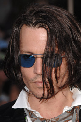 Johnny Depp at event of Karibu piratai: pasaulio pakrasty (2007)