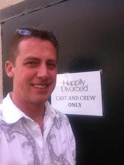 Happily Divorced - On Set