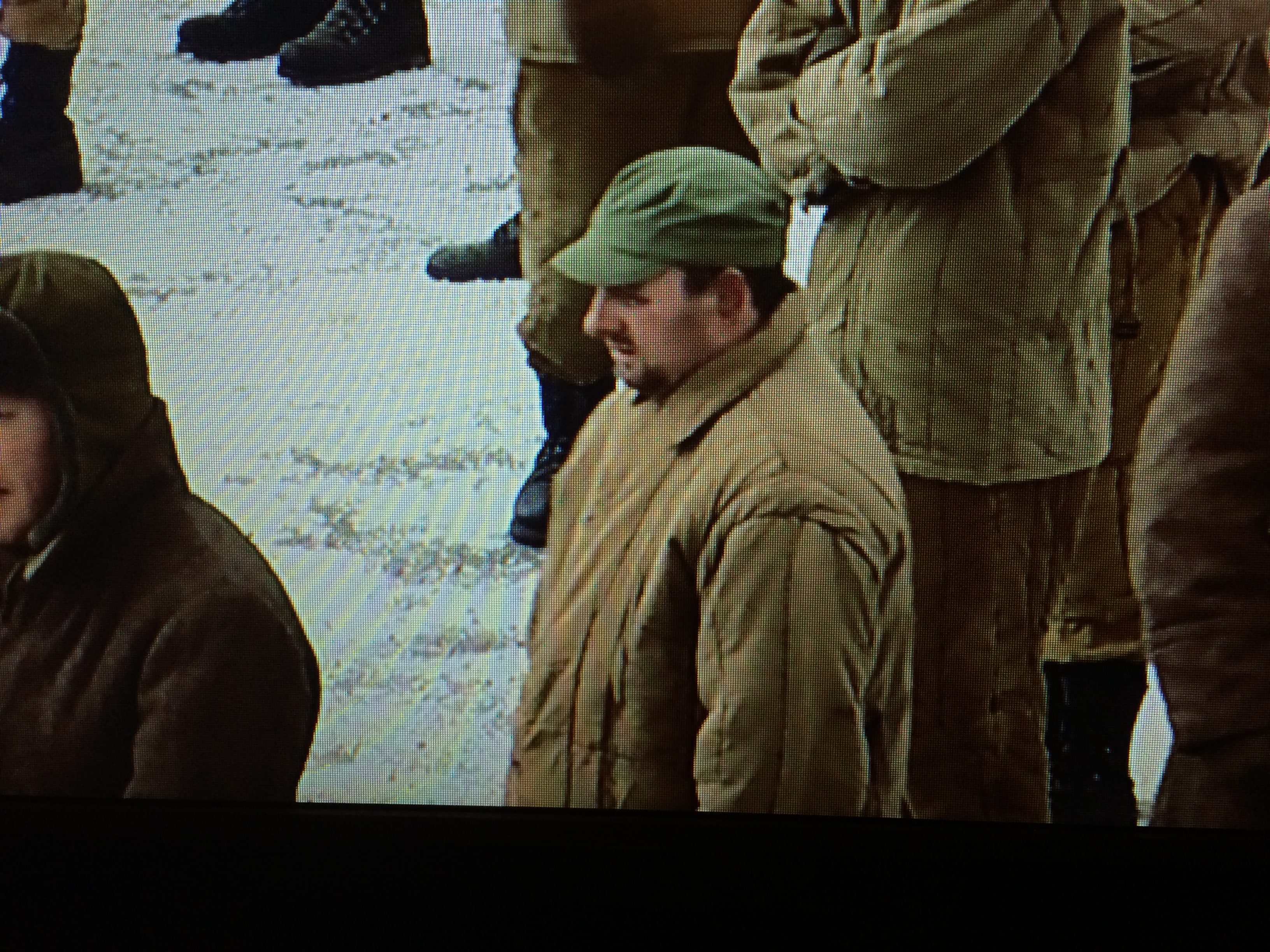 Luke Sheehan in the Muppets Most Wanted.