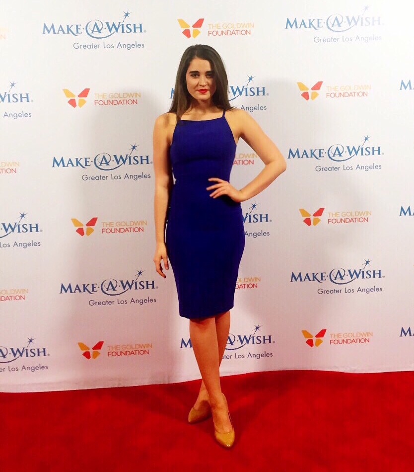 Lauren Franco attends Make A Wish Gala (2015)