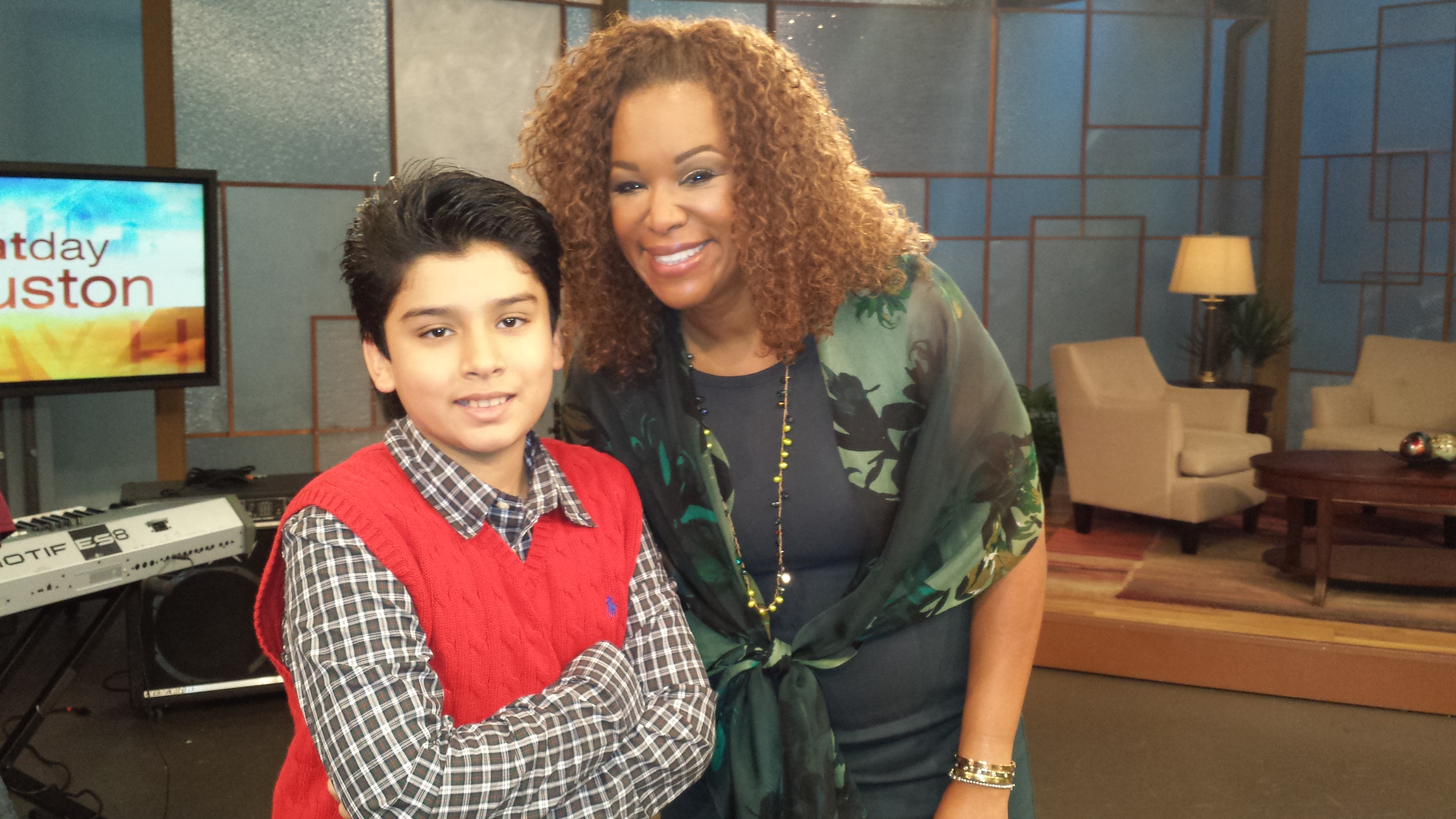 With Host Debra Duncan From GREAT DAY HOUSTON.