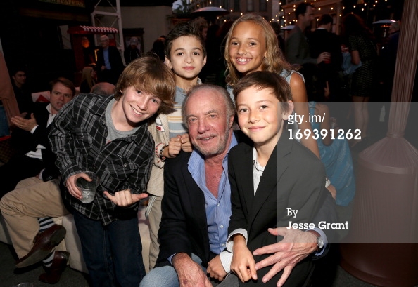 James Caan, Griffin Gluck, Kennedy Waite, J.J. Totah and Cooper Roth