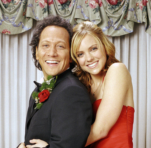 Still of Rob Schneider and Anna Faris in Karsta pupyte (2002)