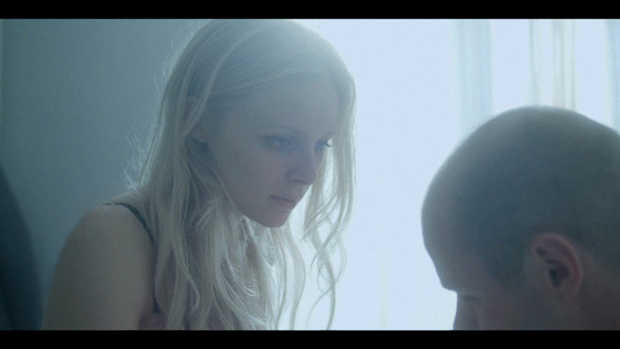 Still of Salome R. Gunnarsdottir and Hjortur Johann Jonsson in Megaphone (2013)