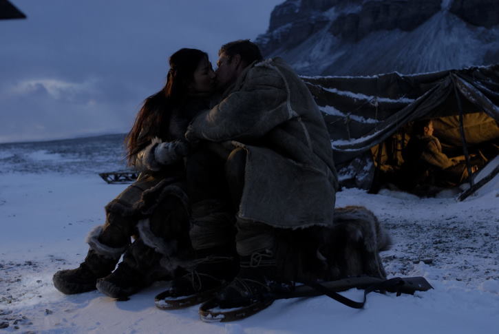 Still of Sean Bean and Michelle Krusiec in Far North (2007)