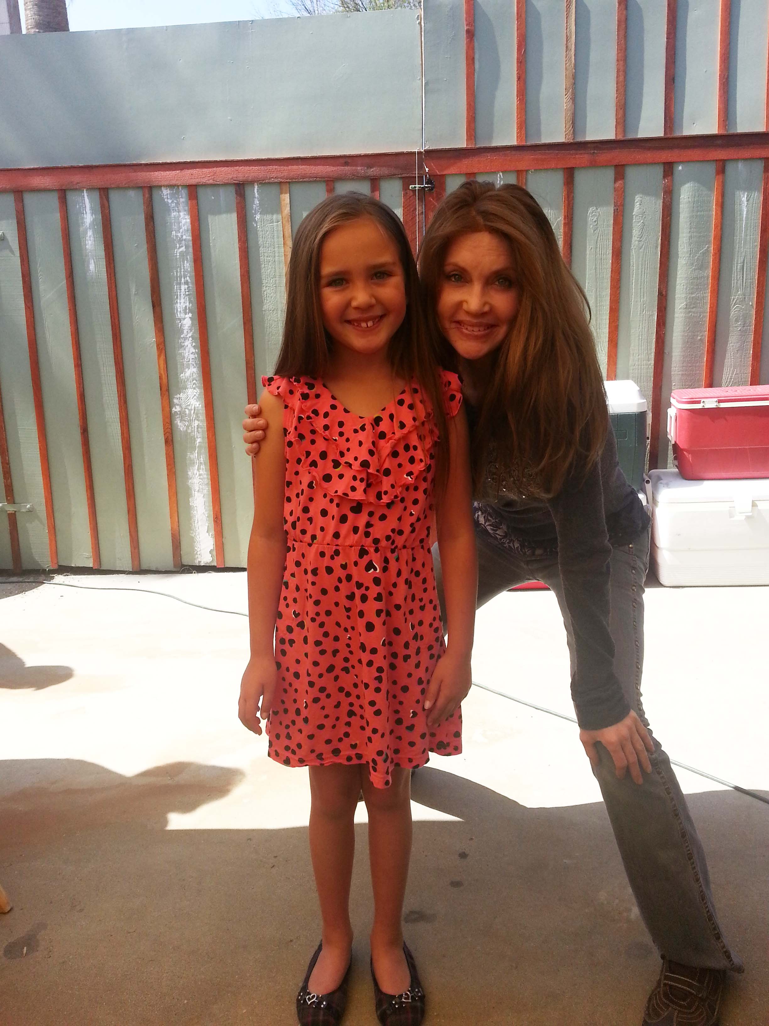 Hannah with Actress and Producer TJ Myers