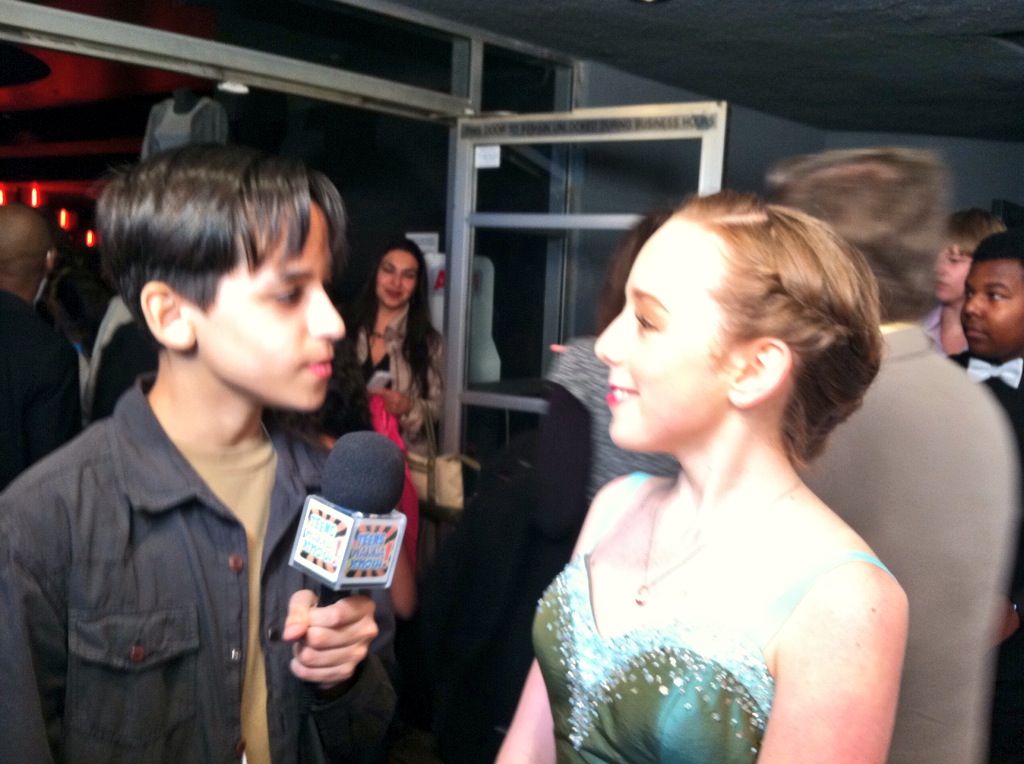 Red Carpet Interview with Teens Wanna Know