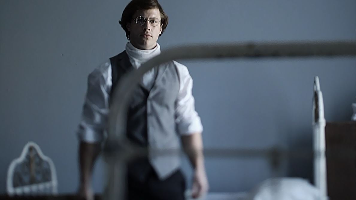 Andrew Paterini as John Gorrie in Mysteries at the Museum 