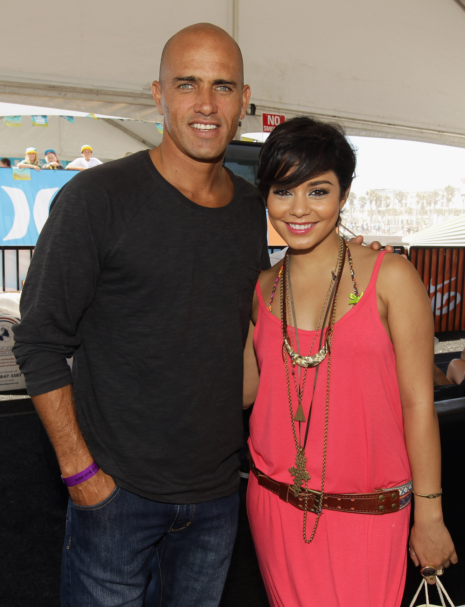 Kelly Slater and Vanessa Hudgens