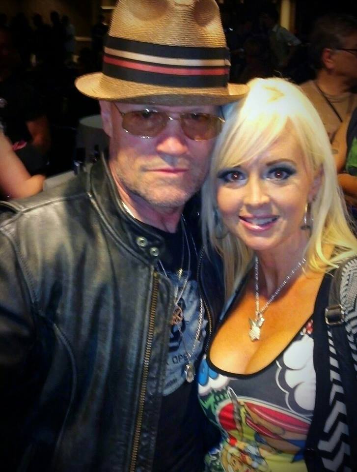 with Michael Rooker of 