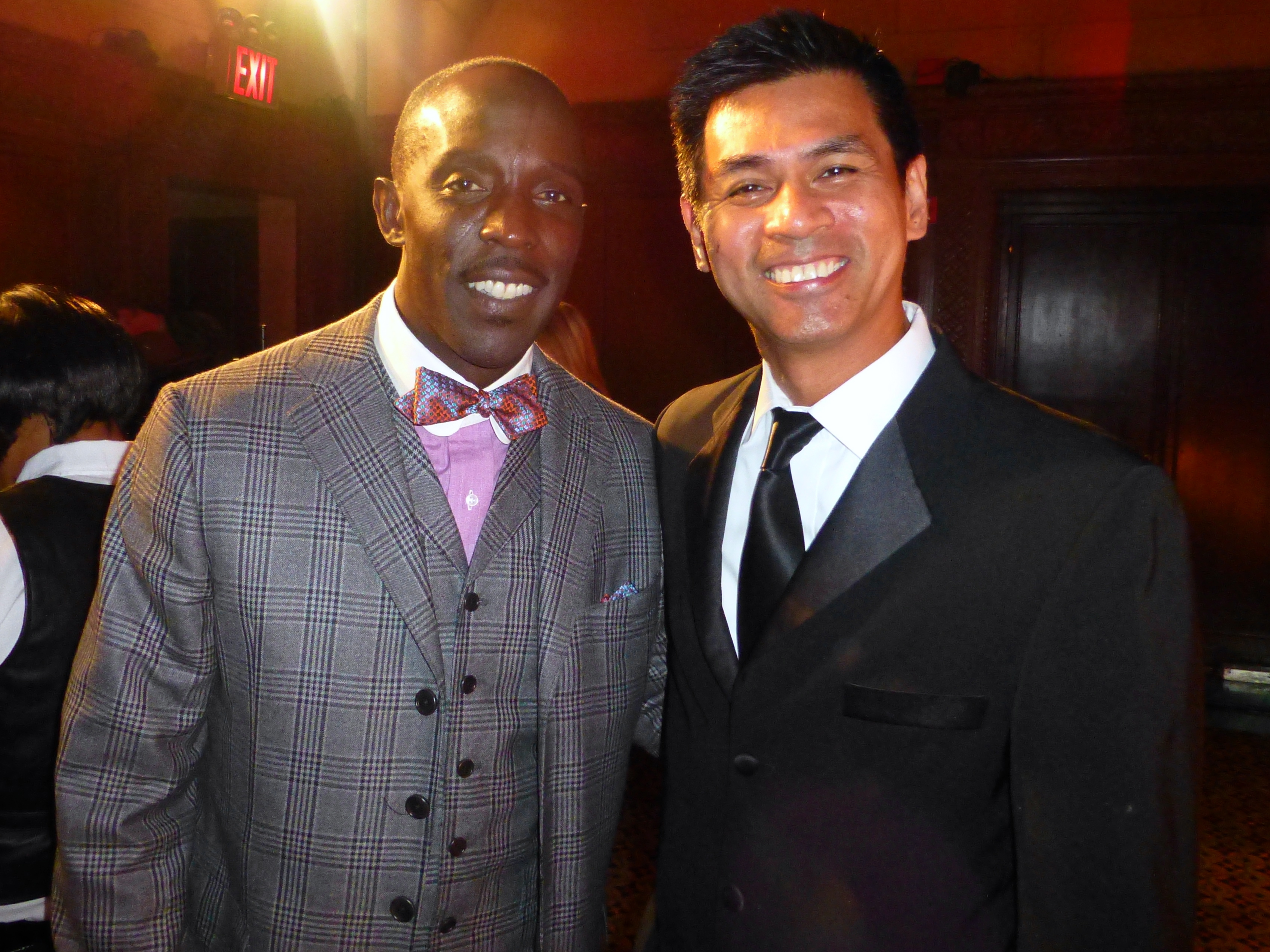 Michael K. Williams who plays Chalky White on Boardwalk Empire at the wrap party