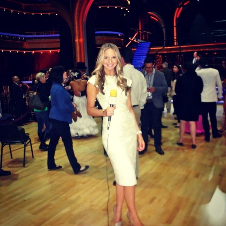 Jackie Miranne Inside The Dancing WIth The Stars Premiere