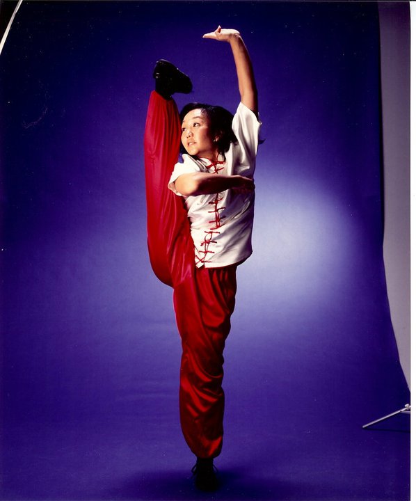 Overhead Stretch Kick for video Martial Arts Fundamentals.