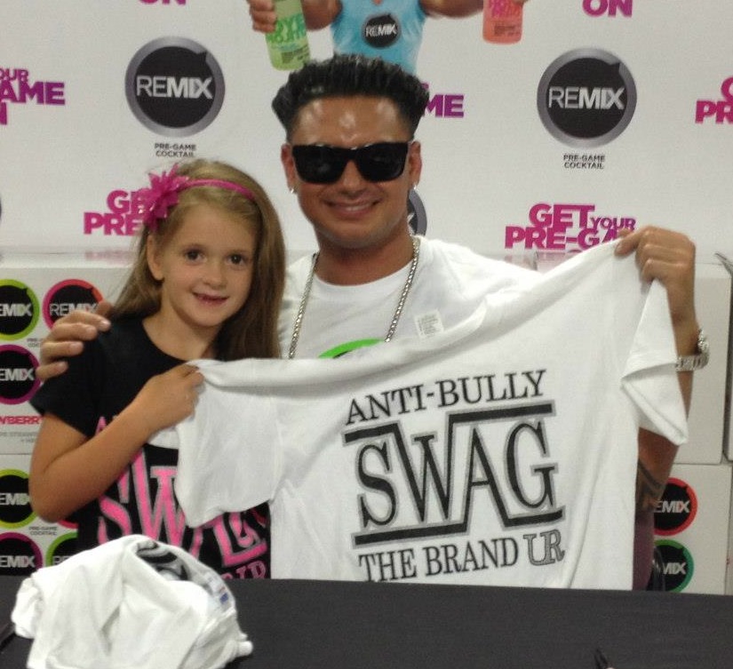 Sharing The Brand UR Anti Bullying message with DJ Pauly D